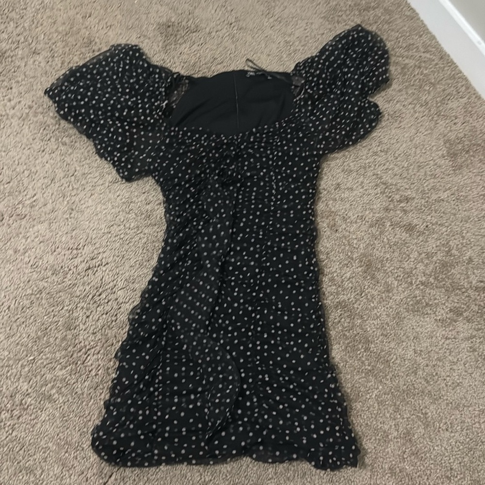 Polka dot Zara dress